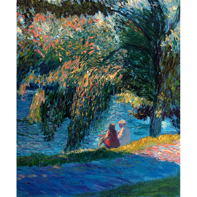 "Canal" par Robert Blehert, reproduction d'art sur toile tendue