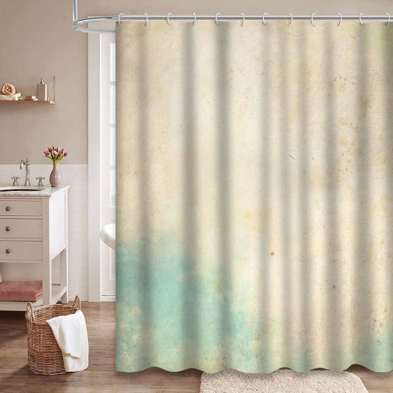 Rideau de douche avec 12 crochets, 72" L x 84" W