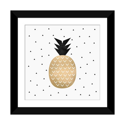 « golden ananas »-impression sur toile tendue