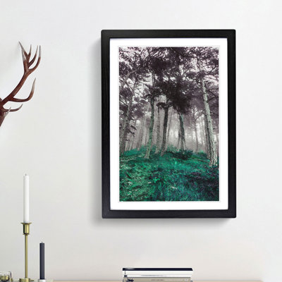 Forest in Russia - Framed Print