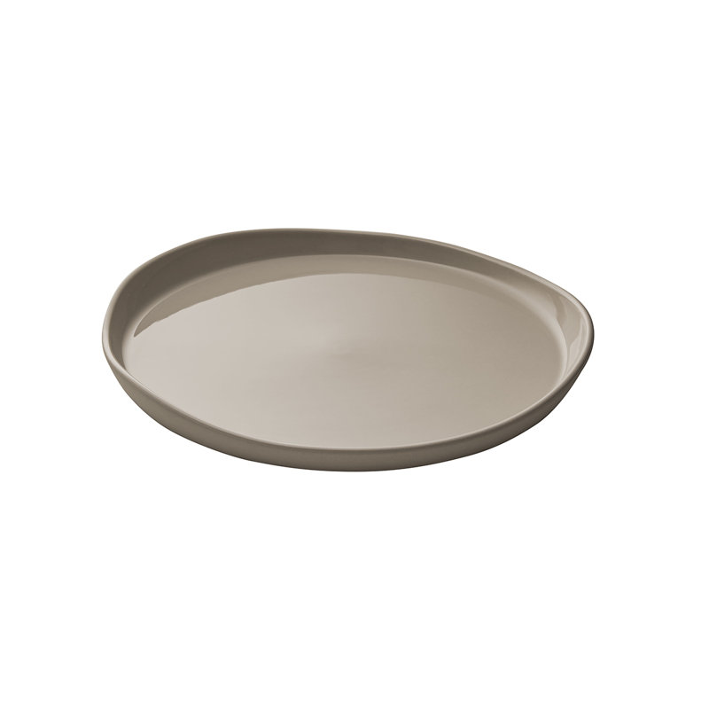 Brume Porcelain Salad/Dessert Plate, Gray