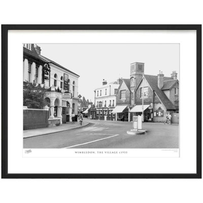 Wimbledon, The Village C1955 by Francis Frith - Single Picture Frame Print