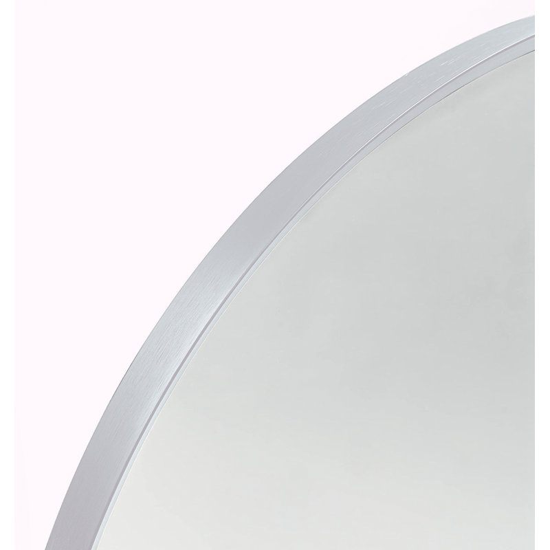 20x30 Inch Metal Framed Arched Bathrrom Mirror for Wall