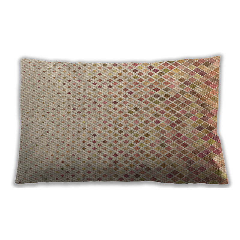 Patterned 2398 Throw Pillow, Synthetic, Yellow