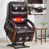 Dark Brown Faux Leather