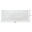 Tapis pour salle de bain luxueux en microfibre - 21 po x 54 po-197041321
