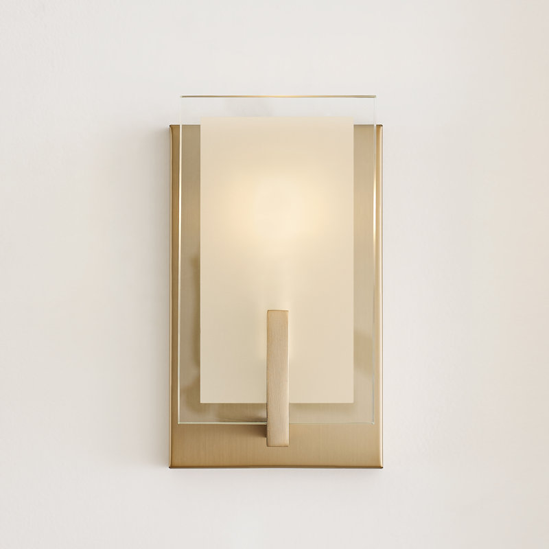 Scarboro One Light Wall / Bath Sconce from, Satin Brass, No