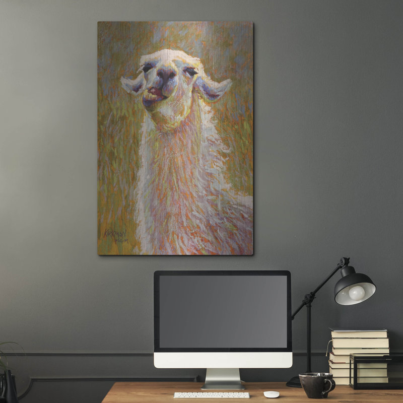 "Candido" par Rita Kirkman, H 36 po x l 24 po