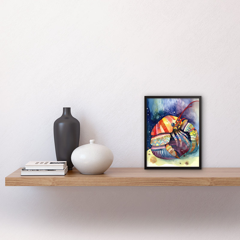 Hermit Crab - Single Picture Frame Print
