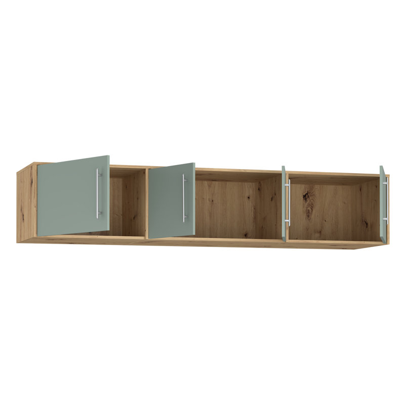 Closet System, Oak/Sage