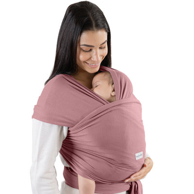 Comfy Cubs Baby Wrap Carrier - Soft & Secure Fit Cotton Blend for Newborn to Toddler - Hands-Free & Lightweight Infant Wrap - Adjustable, One Size Fits All Sling