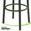 Tabouret de bar de cuisine avec repose-pieds Keilani-1456682478