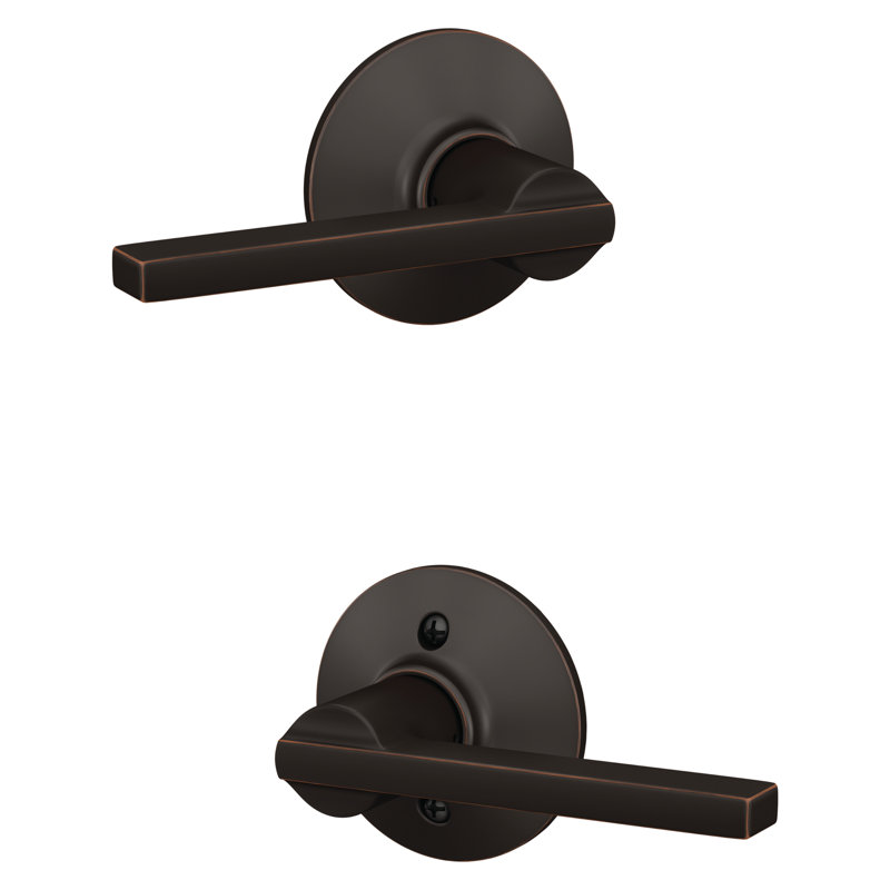 Serrure pour garde-robe Latitude, Bronze vieilli