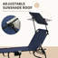 Méridiennes pliantes Outsunny-355759213