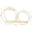 Tablette flottante circulaire