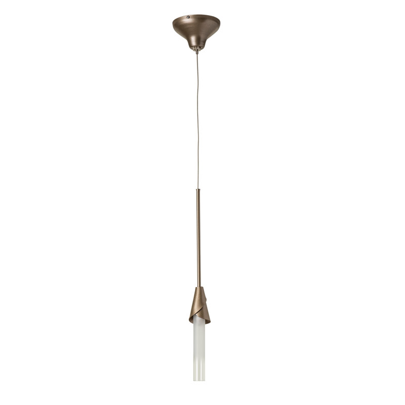 Lilium Mini Pendant, Soft Gold