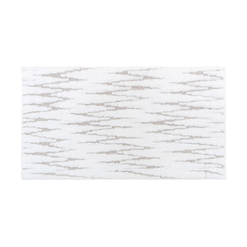 Bilbao Abstract Bath Rug, 20" W x 31" L
