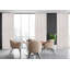 Farmhouse Curtains Flax Linen 50x84 Natural Tab Top Style-1507503357