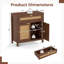 Armoire de rangement buffet 2 pièces Buffet