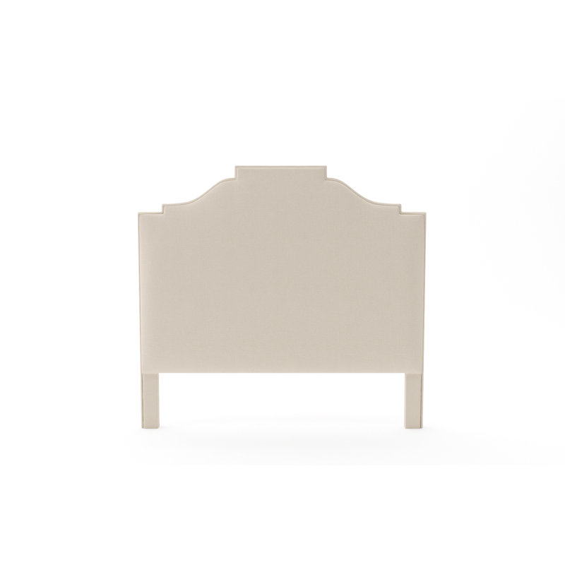 Nina Upholstered Headboard, Full, Maestro Ultra Performance Linen