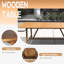 Acacia Wood Outdoor Patio Dining Table