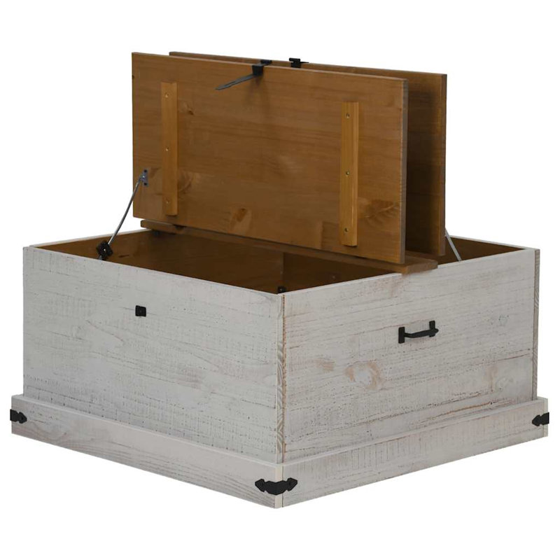 91cm W Chest of Drawers, Natural/White