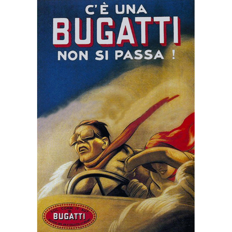 Bugatti, 1922, H 18 po x l 12 po