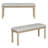 Sharees 6 - Person Trestle Dining Set-1026710896-1026710897-1026710899