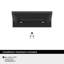 Poignée d'armoire noire matte de 1 3/4 po (44 mm) Streamline Tab - paquet de 10-111778364-111778368