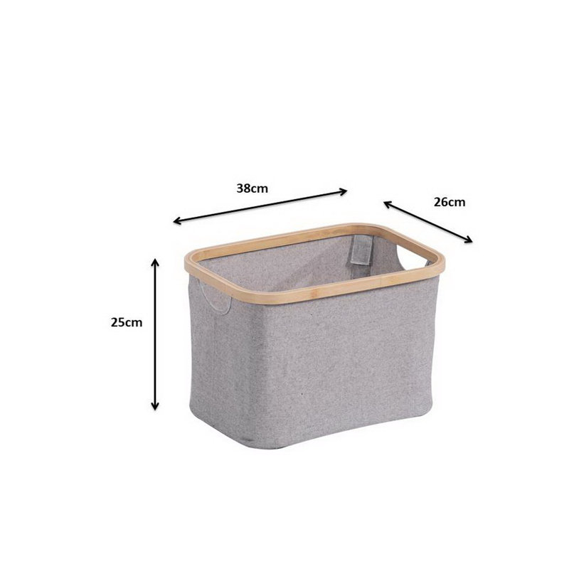 Bamboo Rim Storage Basket