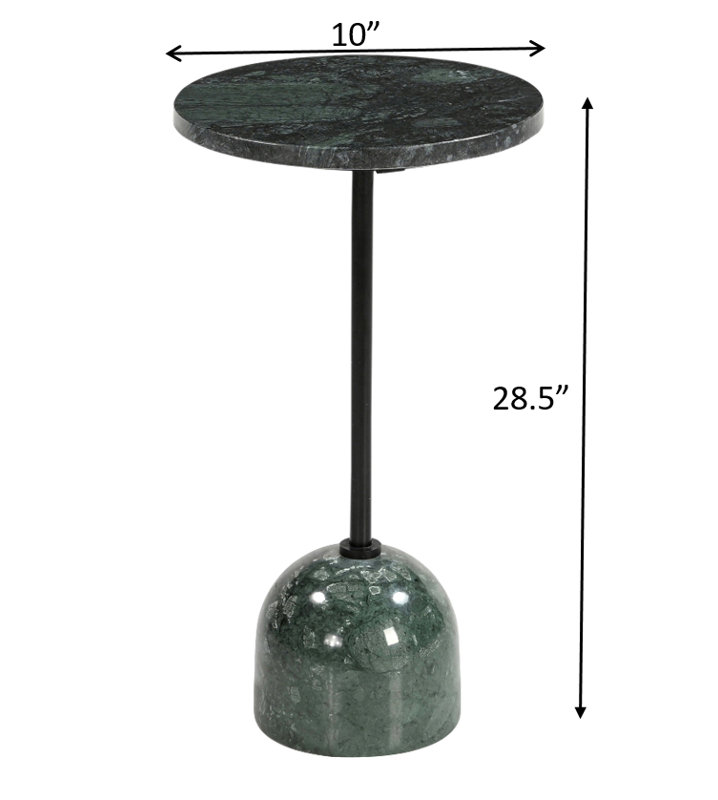 Poise Onyx Marble Drink Table