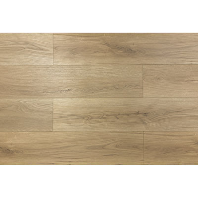 Revêtement de sol stratifié imperméable 9,37 po x 60 po x 12 mm Rhodes