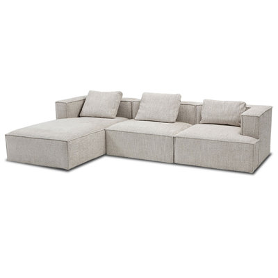 3 - Piece Upholstered Sectional