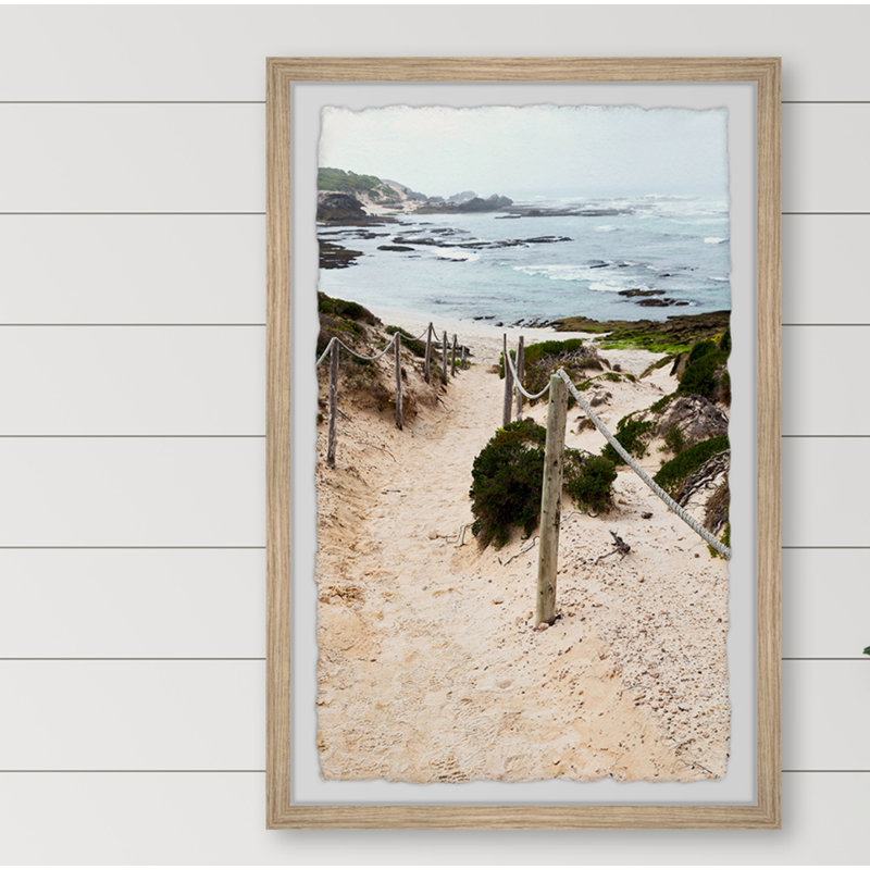 Coastal Bay - Photographie avec cadre photo, H 24 po x l 16 po x P 1,5 po