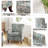 Alikah Armchair with Floral Fabric Pattern-86769086
