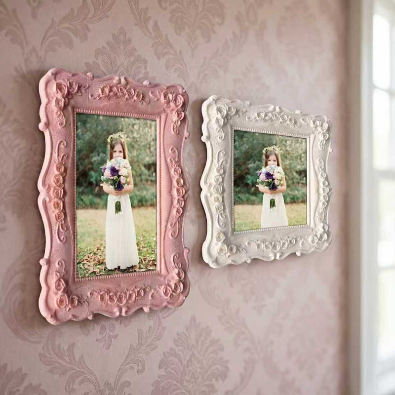 Cadre photo Res Inches 4 po x 6 po, Blanc