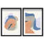 Together Set Shadowbox Abstract Print by Oliver Gal, Black Frame, 10 x 15-1964173688-1964173690