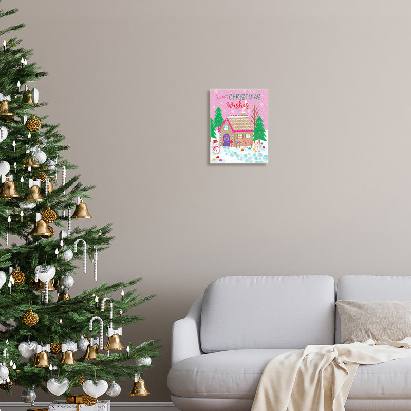 Sweet Christmas Wishes, Plaque murale, H 15 po x l 10 po x P 0,5 po