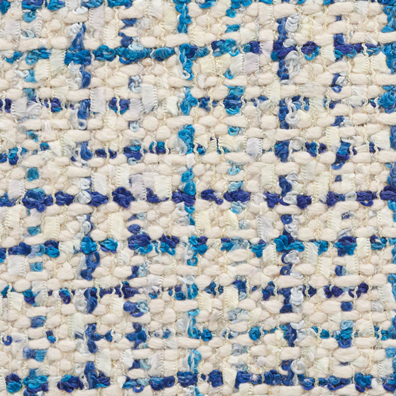 Babe's Tweed Fabric, Blue