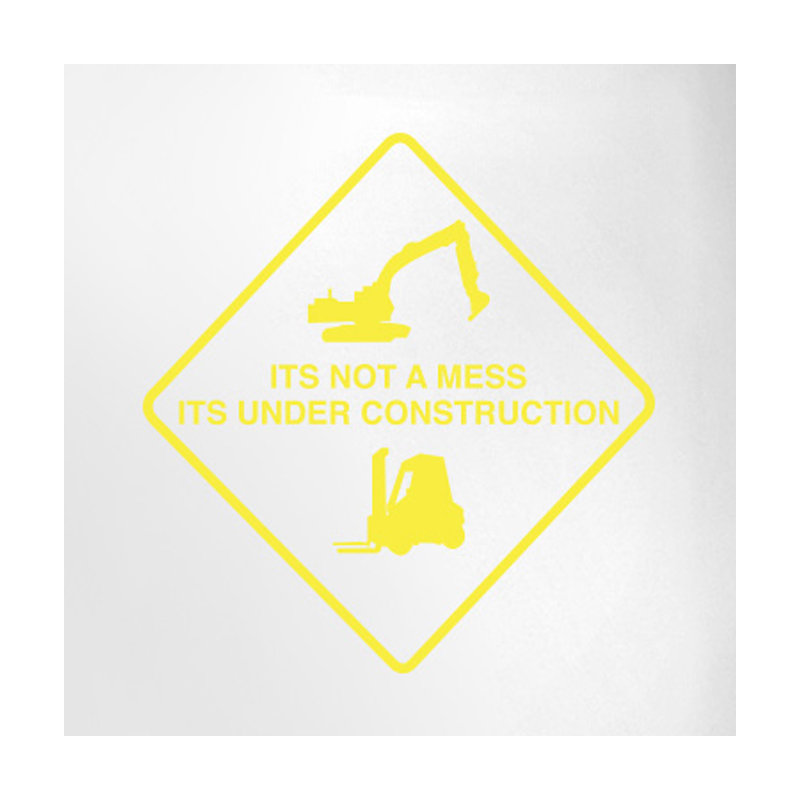 Wall Decal, Bright Yellow