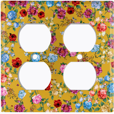 2-Gang Toggle Light Switch Wall Plate