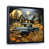 Black Floater Framed