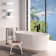 Ovale Solid Surface Accent Stool