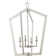 5 - Light Dimmable Square / Rectangle Chandelier
