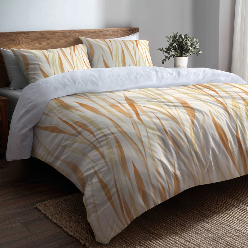 Ensemble de housse de couette Country Farmhouse, Housse de couette pour grand lit et 2 taies décor