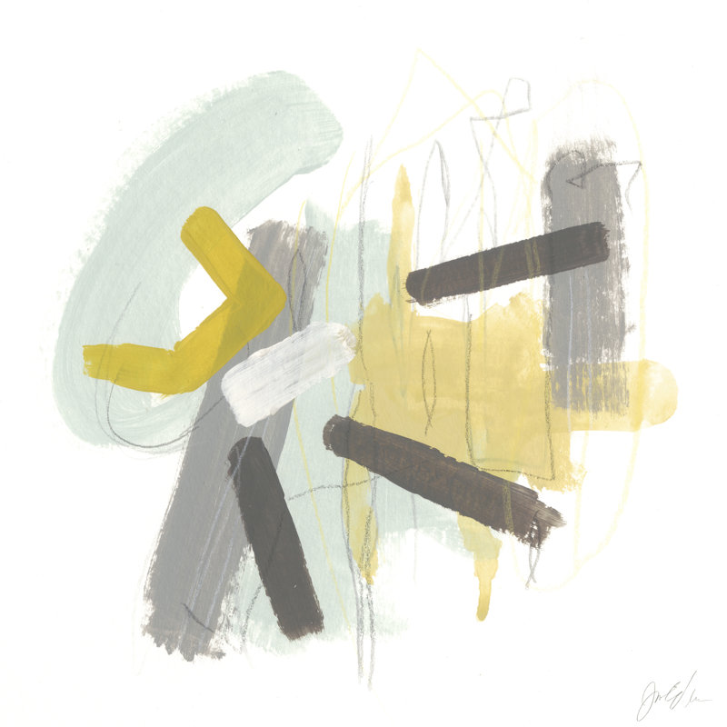 Tonal Frequency II by June Erica Vess - Wrapped Canvas Painting, 30cm H x 30cm W