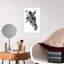 Impression d'art mural cheval majestueux contemporain-133972408