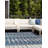 Blue Traliccio Indoor/Outdoor Trellis Rug-218676828