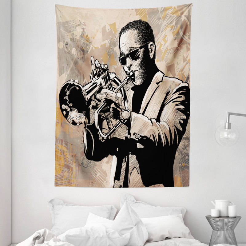 Tapisserie en polyester polyester, H 80 po x l 60 po