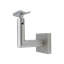 Surface Mount Handrail Bracket with Square Rose and Curved Plate-70705555